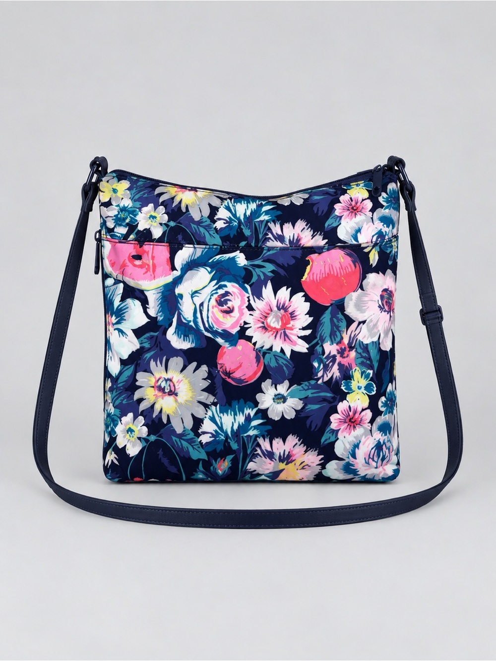 Vera Bradley Lighten Up Island Floral Hipster Crossbody Bag Travel XL NWOT